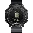 NORTH EDGE Military-Watch for Men - Tactical Survival Watch, Men's Women's Digital Wrist Watches for Sports Outdoors, Pedometer, Compass, Calories, Durable Nylon Band