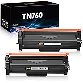 Kogain Compatible Toner Cartridge Replacement for TN760 TN-760 TN730 TN-730 High Yield Work with HL-L2350DW HL-L2370DWXL MFC-L2710DW DCP-L2550DW HL-L2395DW MFC-L2750DW Printer, 1 Pack