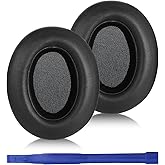 WH-XB910N Replacement Earpads Ear Cushions with Net and Buckle,Noise Canceling Headset Cover Ear Pads Repair Parts for Sony WH-XB910N Over-Ear Wired&Wireless Headphone(Black)