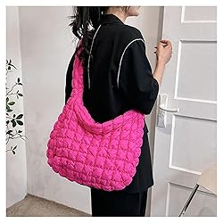 Quilted Tote Bag Large Capacity Satchel Handbag