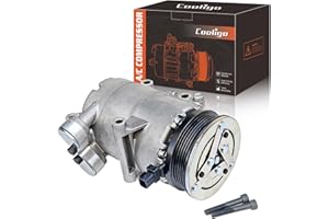 COOLIGO CO 29079C A/C Compressor with Clutch Fit for Ford Focus 2012-2014 BV6Z19703B CV6Z19703B CV6Z19703J