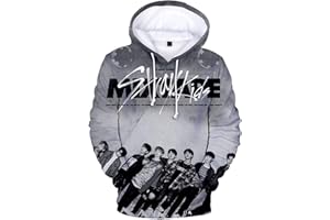 Xkpopfans Kpop Stray Kids Sweatshirt Concert Support Hoodie Felix Hyunjin 3D Print Pullover