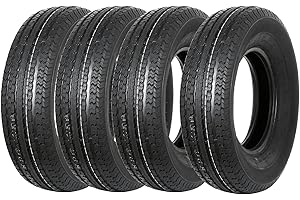 Set of 4 Anlibatt ST225/75R15 Radial Trailer Tire, ST 225/75R/15 tire, 225/75/15 Trailer Tire, 10 Ply Load Range E, 117N