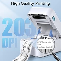 iDPRT Label Maker - 3 inch Thermal Printer for