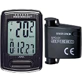 CATEYE Urban Wireless Bike Computer | Calorie Tracking, FlexTight Mount, Auto Start/Stop, Programmable Odometer &amp; Easy Setup for All Bikes