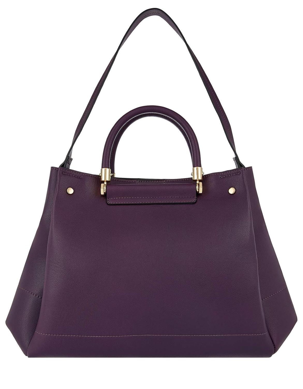 accessorize purple bag