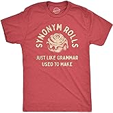 Funny T Shirts for Men Food Joke Tees for Guys with Funny Sayings Sarcastic Graphic T Shirts