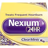 Nexium 24HR ClearMinis Acid Reducer Heartburn Relief Delayed Release Capsules with Esomeprazole Magnesium, 42 Count