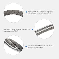 METALLIXITY Brush Seal Weather Stripping