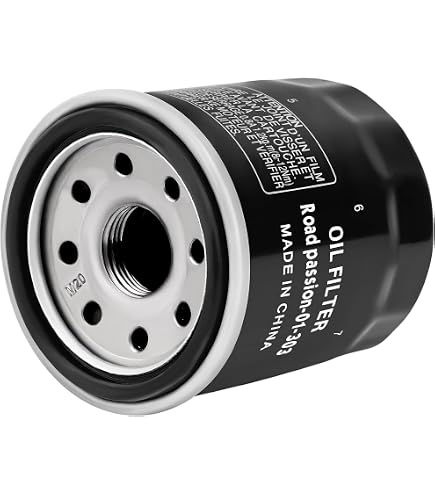 Cyleto - Filtro Olio Compatibile Con Honda Shadow VT750C (2004-2015) E Altre, Specifiche M20x1.5, 71x66mm, Sostituisce HF204 E KN204 - 6