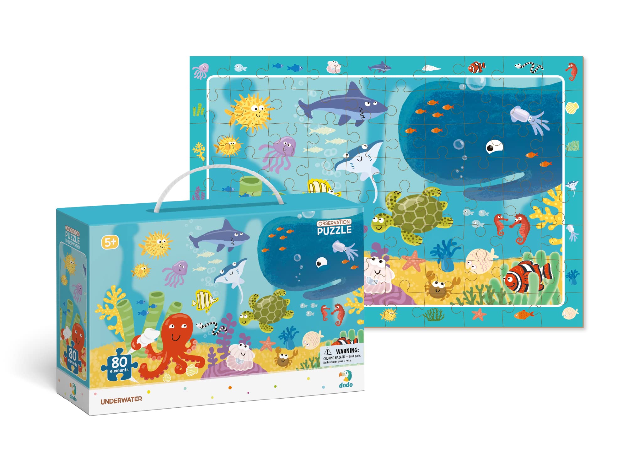 Dodo Educational Observation Puzzle Underwater