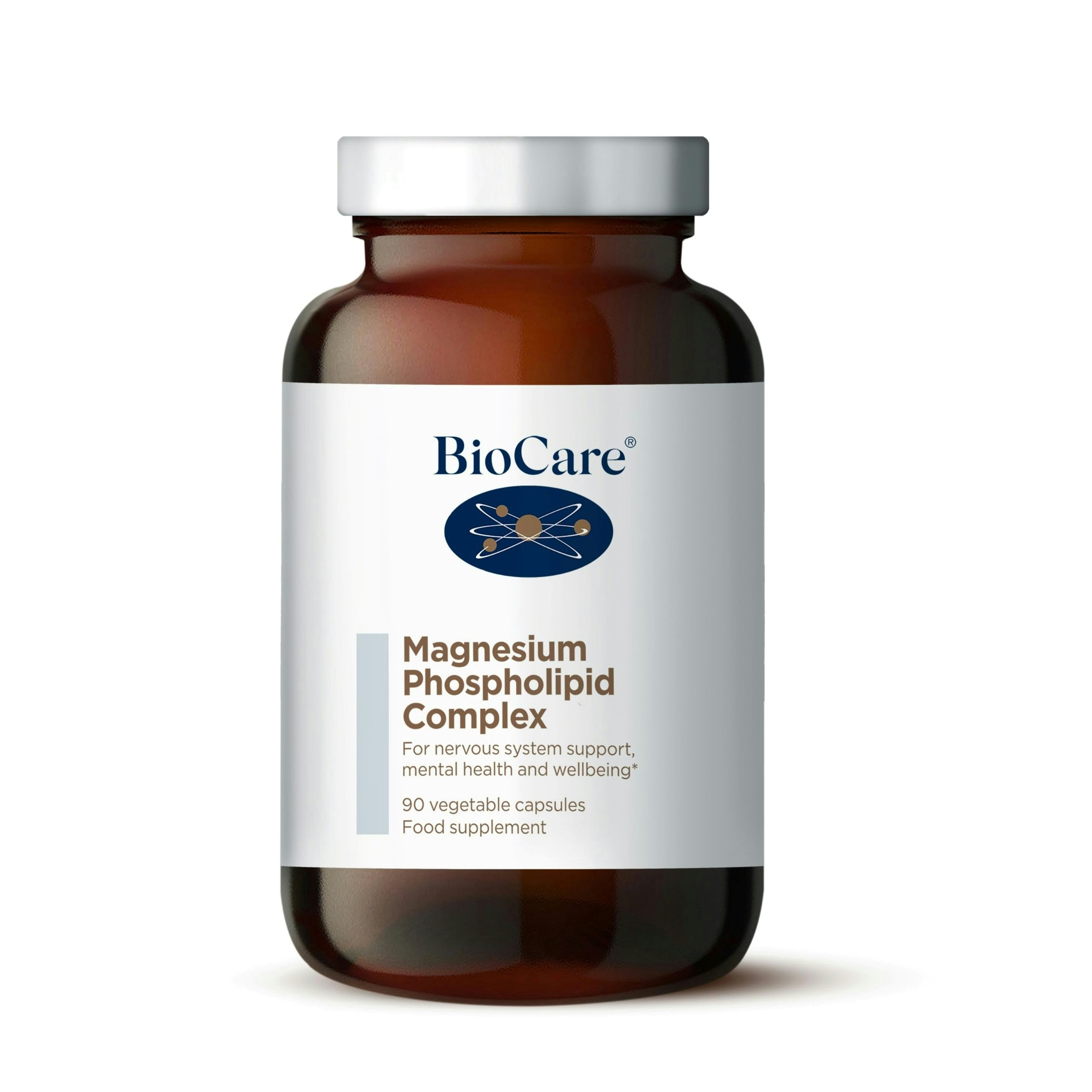 BioCare Magnesium Phospholipid Complex - Magnesium and Phosphatidylserine from Sunflower Lecithin - for Energy, Muscle & Psychological Function - 90 Capsules