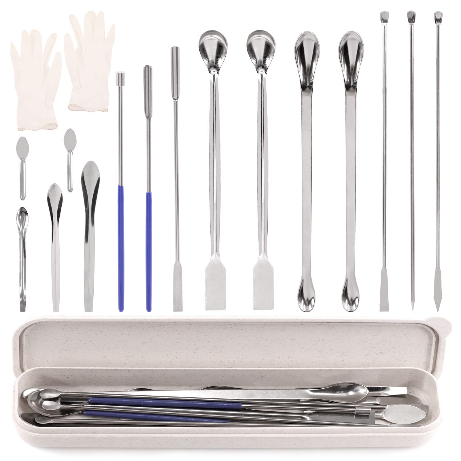 Capsule Filling Machine Kit 15-Piece - Stainless Steel Tools For #000 To #3 Empty Gel Capsules Supplement Maker Kit