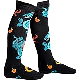 Sock It To Me, Little Girls, You Are Fire Dragon Knee High Socks, One Size