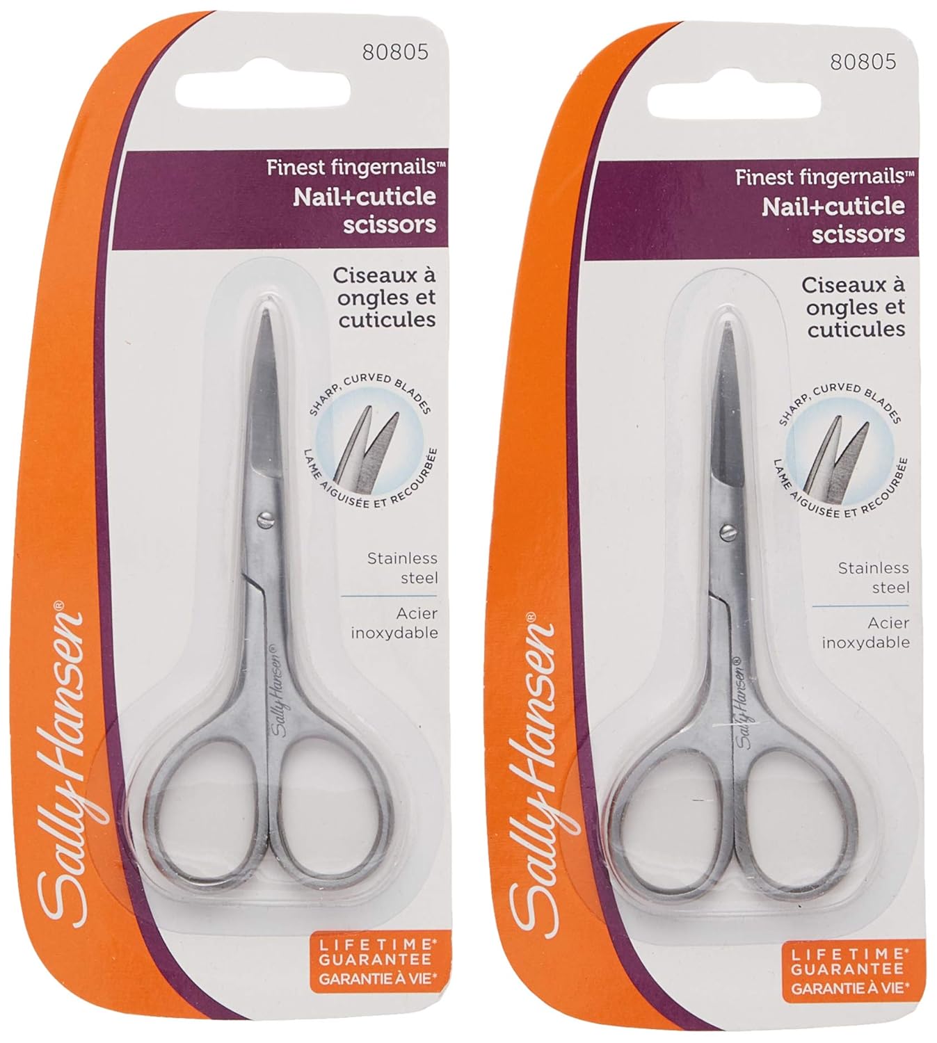 Sally Hansen Finest Fingernails Nail & Cuticle Scissors 1 ea: Beauty