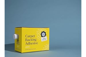 TUFT THE WORLD Carpet Backing Adhesive - Perfect to finsh Your Tufted Rug