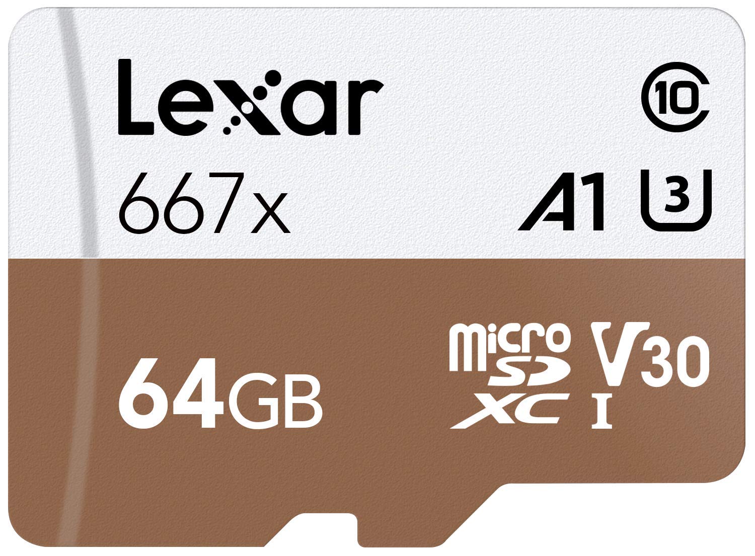 Lexar LMS0667064G-BNANU Professional 667X 64GB microSDXC UHS-I Card