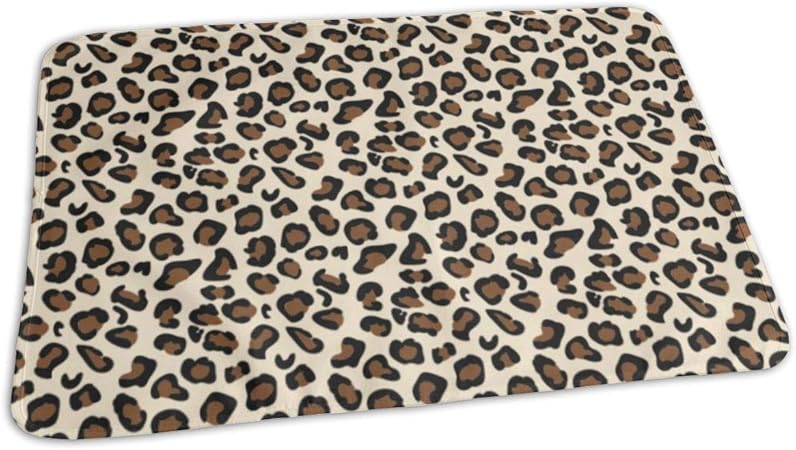 leopard print changing mat
