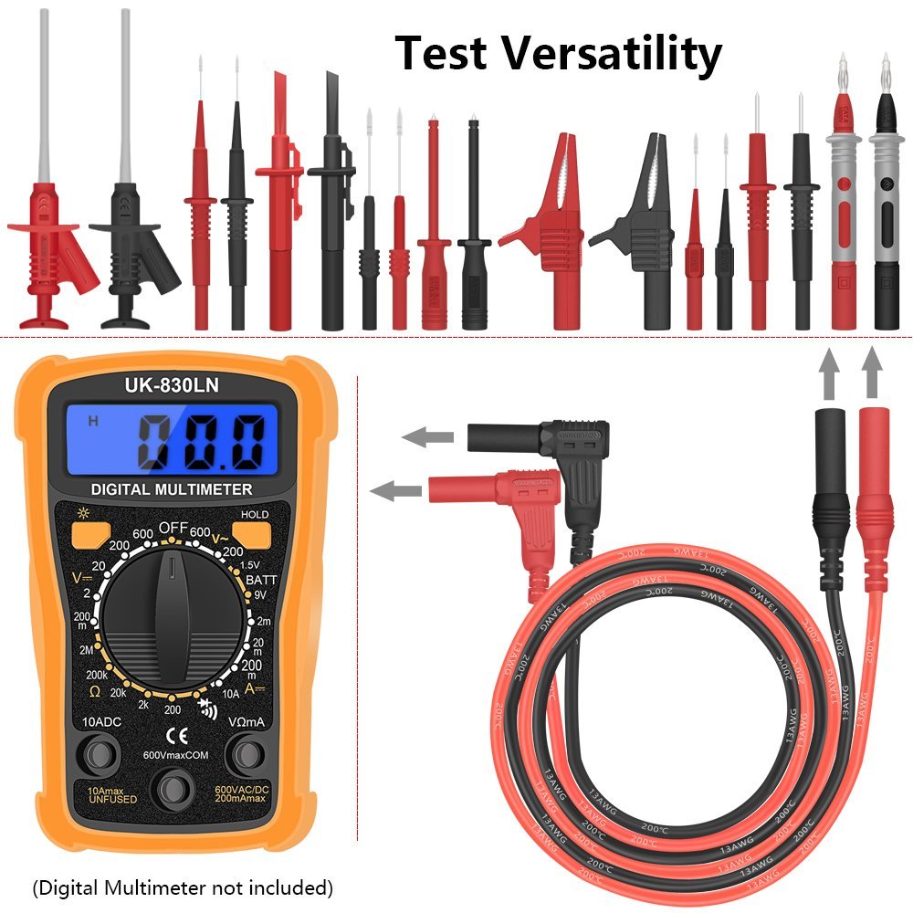 Automotive Multimeter Leads at Nathaniel Tardy blog