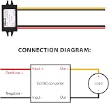 Weewooday 12V to 5V 3A Buck Converter Module 15W Direct Current Regulator view 5