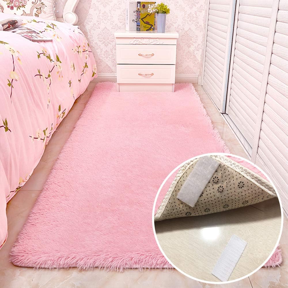 BRAVESHINE 12PCS No Nails Picture Hanging Strips Double Sided Adhesive Sticky Hook Loop Mounting Fastener Tape for Wall Floor 3x10cm - Image 4
