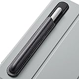 ESR Pencil Holder Compatible with Pencil (2nd/1st Generation & USB-C), Vegan Leather Pencil Sleeve for Stylus Pen, Secure Pen