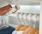 Joseph Joseph Orderly Clothes Rail Spacers 2-Pack Wardrobe Hanger Organiser view 3