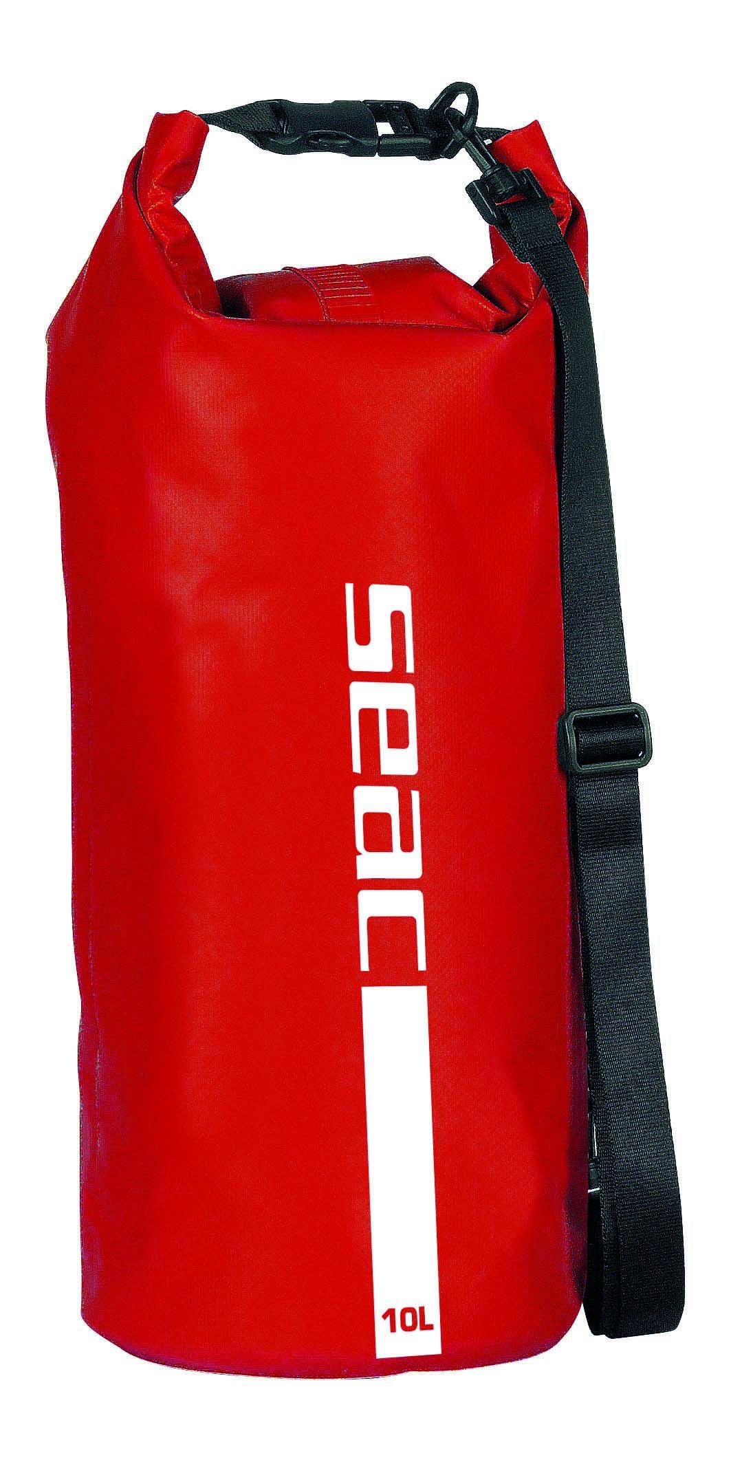 Seac Dry Bag for Diving, Fishing, Boating and Outdoor Activities, 10 lt, red — image 1