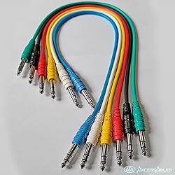 AxcessAbles 1/4" TRS to 1/4" TRS Balanced Stereo