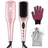 Enhanced Hair Straightener Heat Brush by