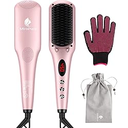 Enhanced Hair Straightener Heat Brush by