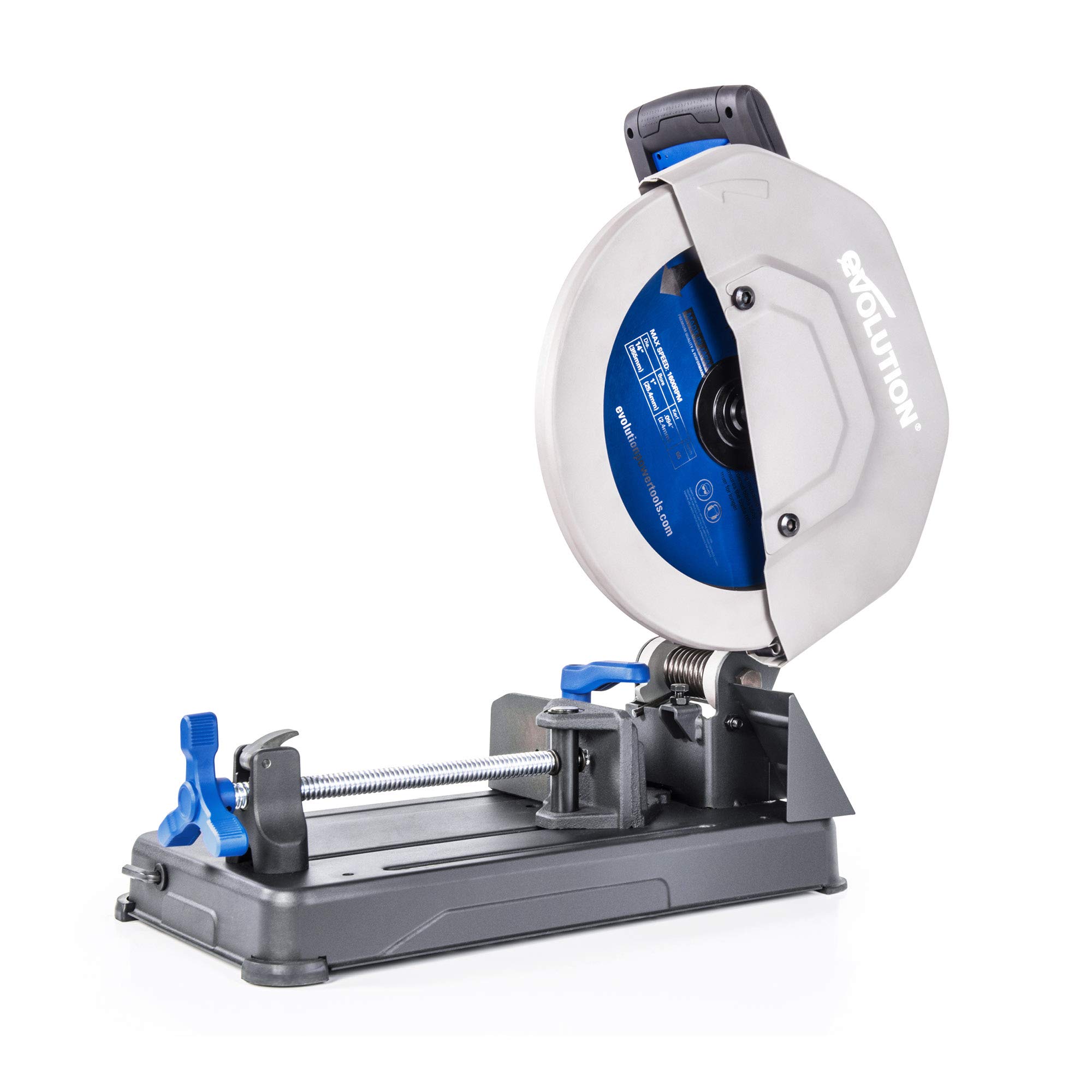Photo 1 of Evolution S355CPSL – Heavy Duty 14 Inch Metal Cutting Chop Saw W/ 14 Inch Carbide-Tipped Blade | Dry Cut | Miter 45° | Chop Saw For Cutting Metal – Accurate. Powerful. Reliable