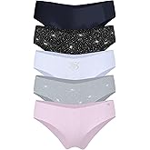 Victoria's Secret Women's No Show Cheeky Underwear, Minimal Coverage Panties for Women, Multi Pack (XS-XXL)