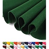 Barcelonetta | Felt Fabric | 72" Wide | 1.6mm Thick | Acrylic & Soft | Felt by The Yard | Felt for DIY Crafts, Projects, Sewing (Forest Green, Half Yard)