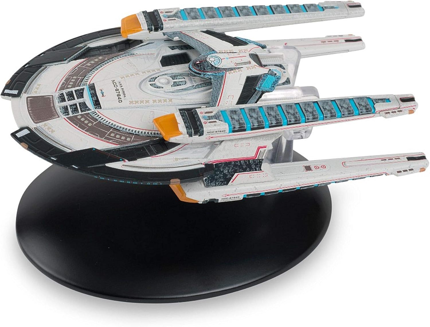 The Official Star Trek Online Starships Collection | U.S.S. Europa NCC-97640 with Magazine Issue 9 by Eaglemoss Hero Collector: Toys & Games