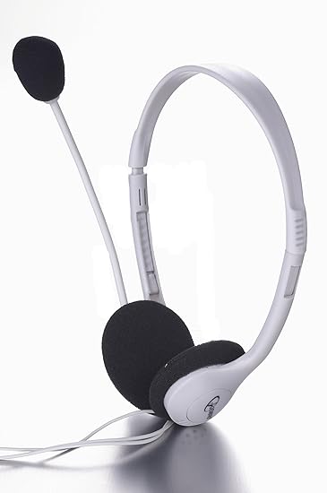 Computer Headphones / Headset With Microphone With Volume Control