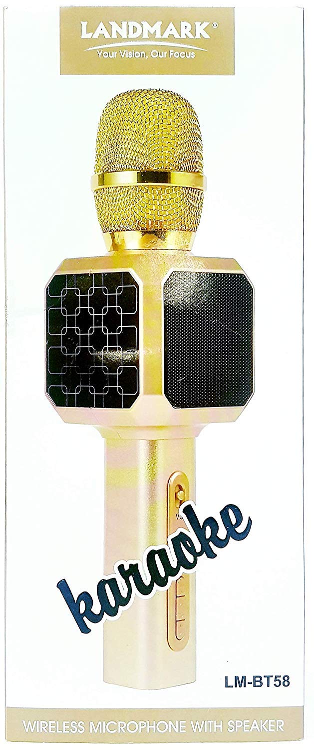 landmark wireless microphone with speaker