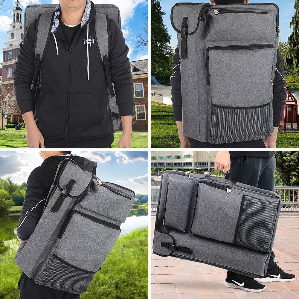 Art Portfolio Case 14 Bag Portfolio Folder For Artwork Poster Board Project Drawing Storage Large Art Carrying And Traveling Home Cases Transport Uni Tankers Dk