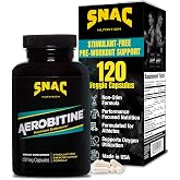 SNAC Aerobitine - Pre-Workout Supplement for Max Endurance, 120 Veggie Caps