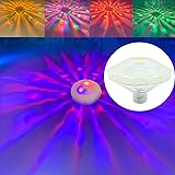 Swimming Pool Lights Floating Pool Lights Underwater Lights Pool Accessories with 7 Modes for Disco Pool Party or Pond Décor