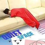 SZSMART Sensory Body Sock for Kids 56x28 Full-Body Wrap Red L/140-160cm view 6