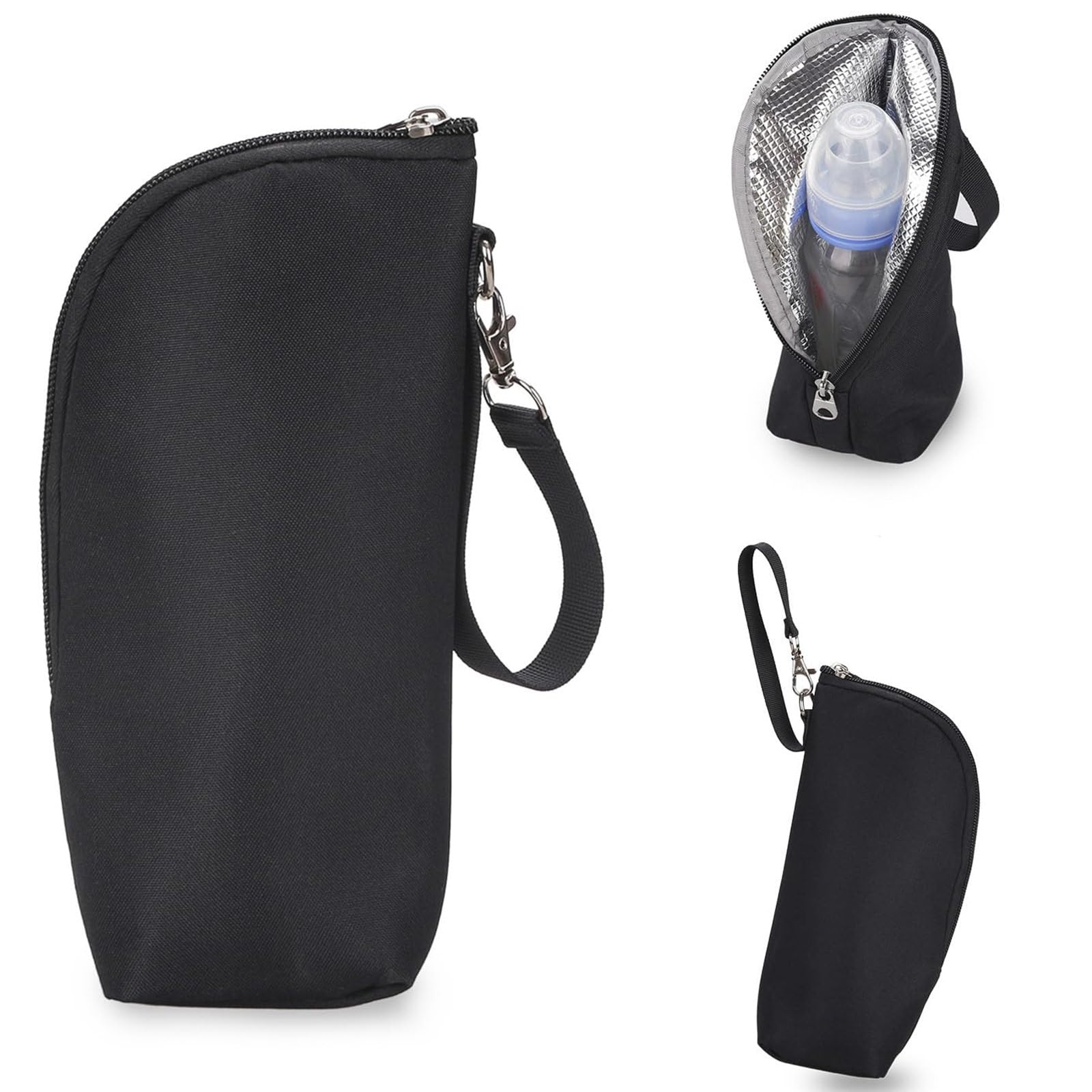 1pcs Insulated Baby Bottle Bag Portable Breastmilk Storage Bag Bottles Warmer Bags Insulated Thermal Bags Portable