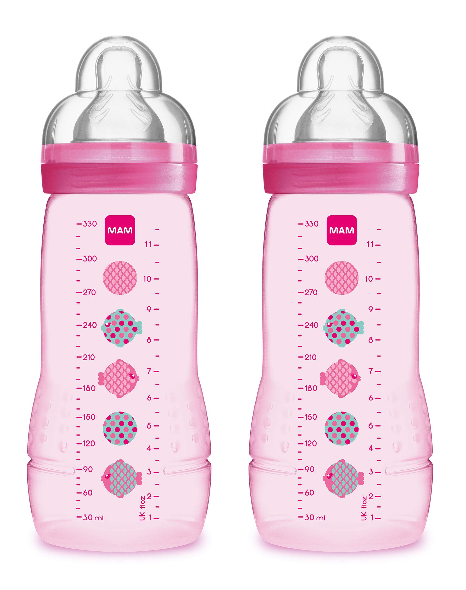 pink mam bottle set