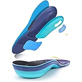 PCSsole Arch Support Inserts Women & Men - Shoe Inserts for Plantar Fasciitis Relief - Orthotic Insoles Standing All Day - for Flat Feet - Arch Pain - Heel Pain - Comfortable Boot Insoles for Working