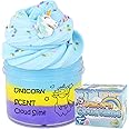 Unicorn Cloud Slime, 7 oz. Scented Slime Kit, Kids Toys Sensory Toy Cute Stuff for 4 5 6 7 8 9 10 11 12 Year Old Girls Boys, 