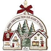 Neighbor Christmas Ornament 2025 – Neighbor for Women Men, Friendship Ornament for Bestfriends, Merry Christmas Next Door Neighbor Gift Idea, Wooden Hanging Tree Decoration