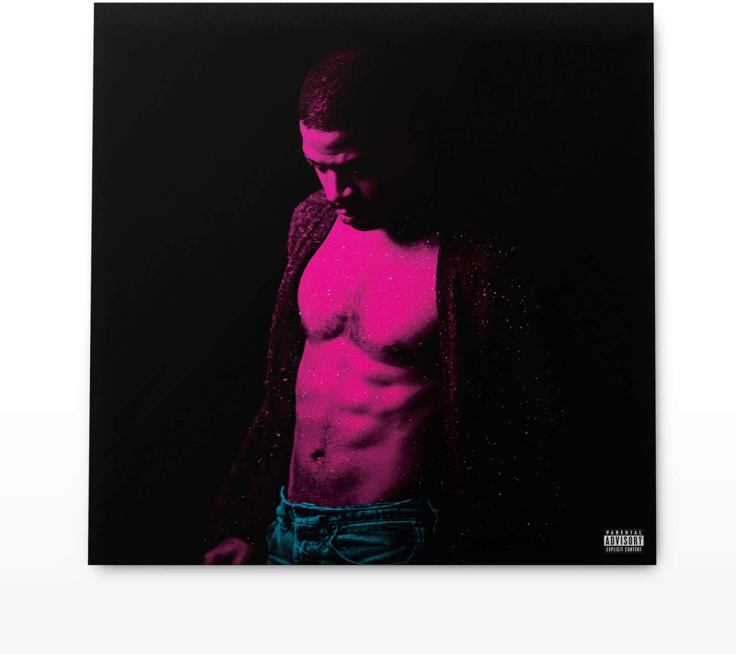 Fabric Print Canvas Poster Kid Cudi — Passion, Pain & Demon Slayin' Album Modern Wall Decor Stylish Print Art Great Gift Idea 100% Cotton (50 cm x 50 cm)