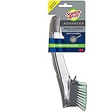 Scotch-Brite Advanced Soap Control Dishwand Brush, Easy On Hands, Antimicrobial, Long Lasting and Reusable