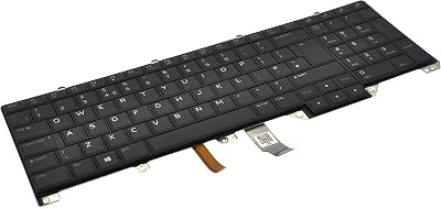 Dell Alienware 17 R4 R5 UK English QWERTY Backlit Keyboard MYC43