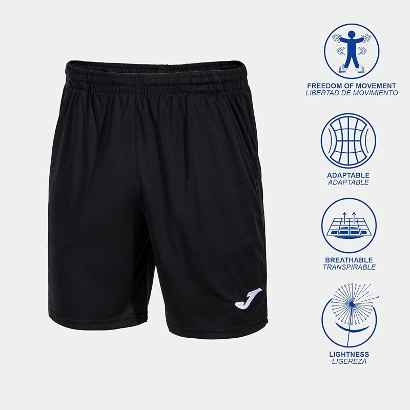 Pantaloncini Sportivi da Uomo, 6XS a 3XL – Con Tasche e Vita Elastica con Laccetto – Drive